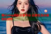 糖心vlog精彩分享平台 记录生活点滴轻松创作