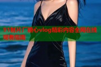 91制片厂糖心vlog精彩内容全网在线观看指南