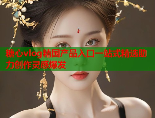 糖心vlog精国产品入口一站式精选助力创作灵感爆发  第1张