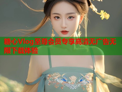 糖心Vlog至尊会员专享高清无广告无限下载体验  第1张