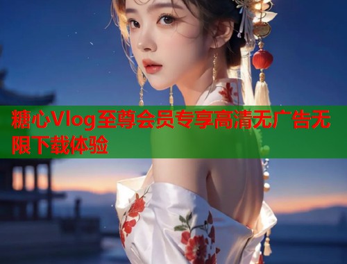 糖心Vlog至尊会员专享高清无广告无限下载体验  第2张