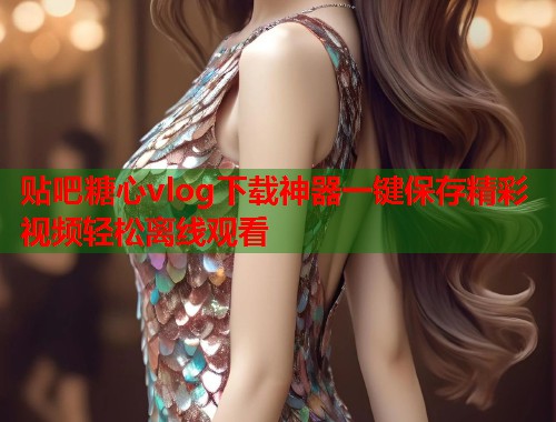 贴吧糖心vlog下载神器一键保存精彩视频轻松离线观看  第1张