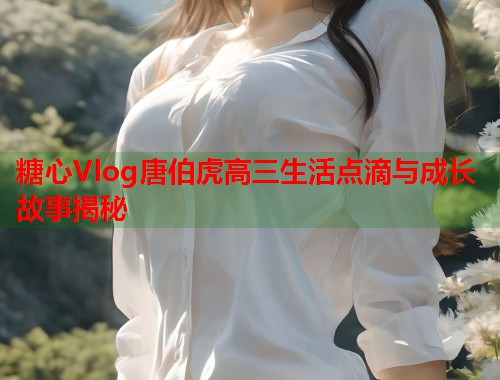 糖心Vlog唐伯虎高三生活点滴与成长故事揭秘  第2张