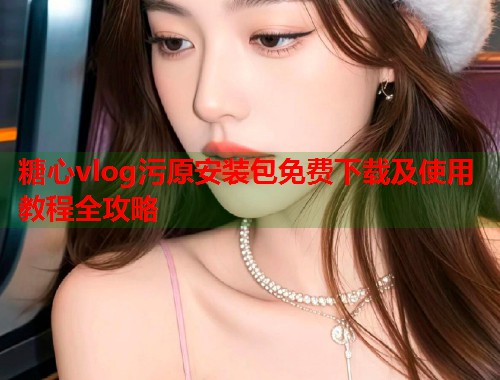 糖心vlog污原安装包免费下载及使用教程全攻略  第1张