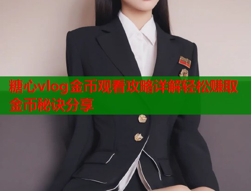 糖心vlog金币观看攻略详解轻松赚取金币秘诀分享  第2张